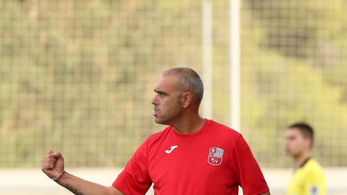 Manel Cazorla, entrenador del Borges.