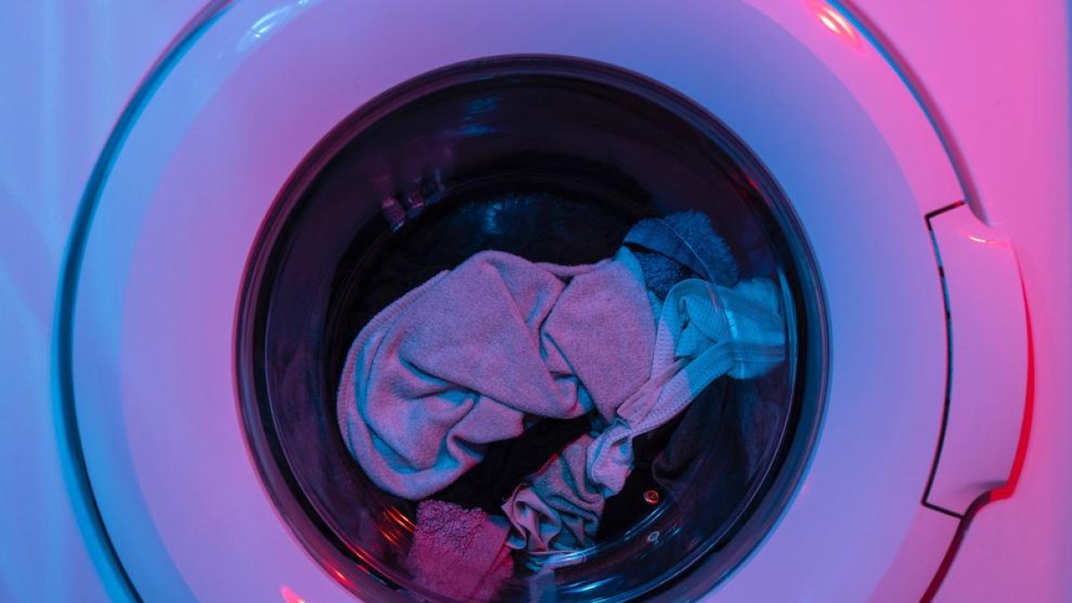 Una lavadora.