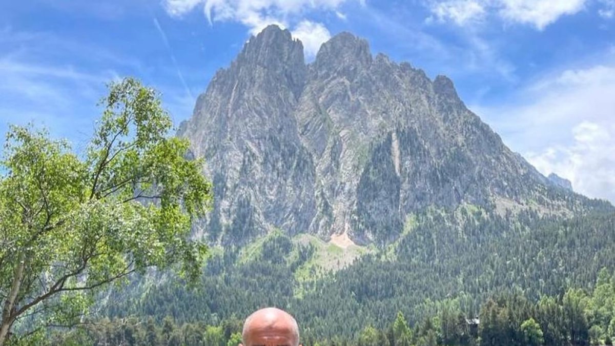 Pep Guardiola visita el Parc Nacional d'Aigüestortes