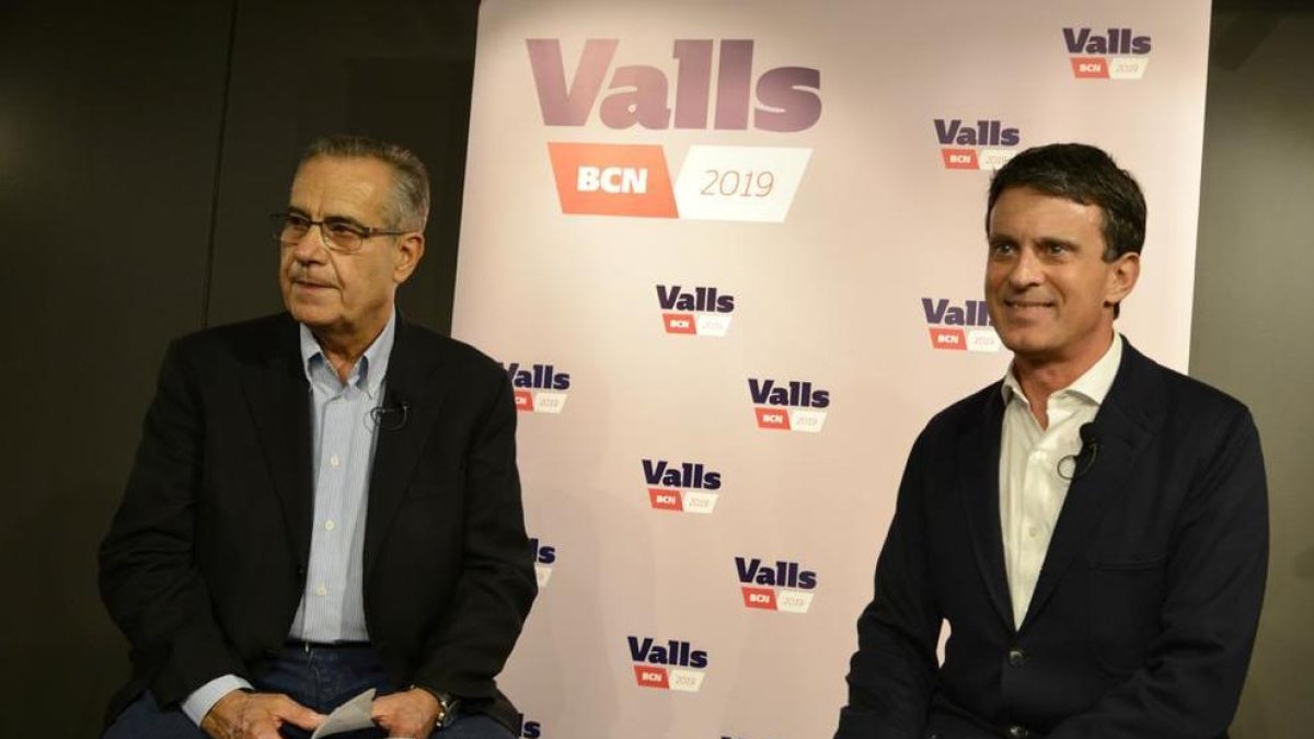 Celestino Corbacho y Manuel Valls.