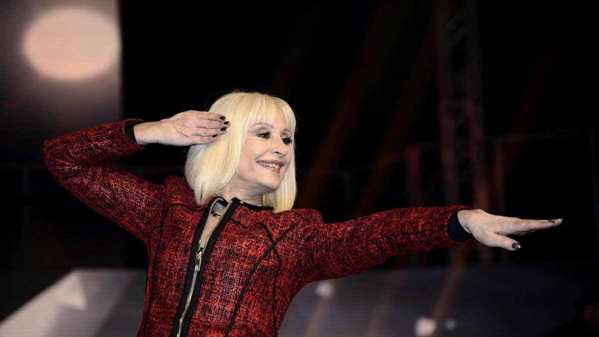 La cantante italiana Raffaella Carrà. EFE/Claudio Onorati/Archivo