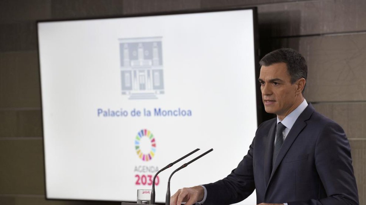 El president del Govern, Pedro Sánchez.