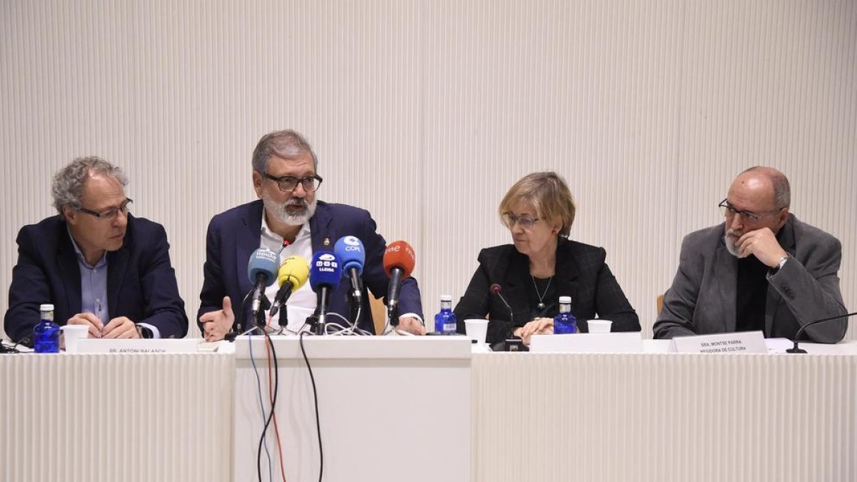 El acto de presentación de la Mostra de Cinema Llatinoamericà de Catalunya.