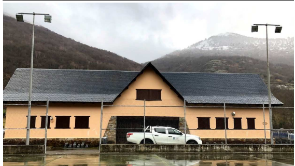 Edificio polivalente que será reformado. 