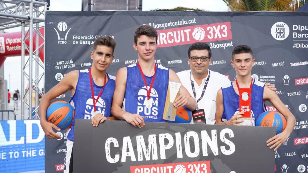 Podios de Lleida en el 3x3  - El equipo del Força Lleida ganó la categoría cadete del Circuit 3x3 organizado por la Federación Catalana de baloncesto, mientras que el CB Lleida logró el segundo puesto en la categoría de mini-básquet.
