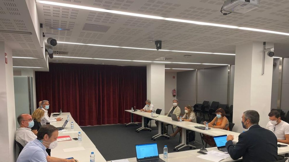 Bernat Solé pidió a los directores de los servicios territoriales analizar la fuga de empresas de Lleida.