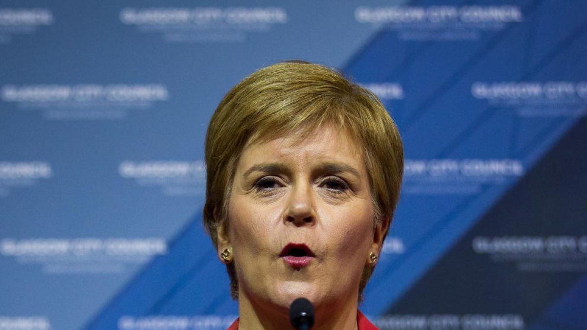 Nicola Sturgeon.