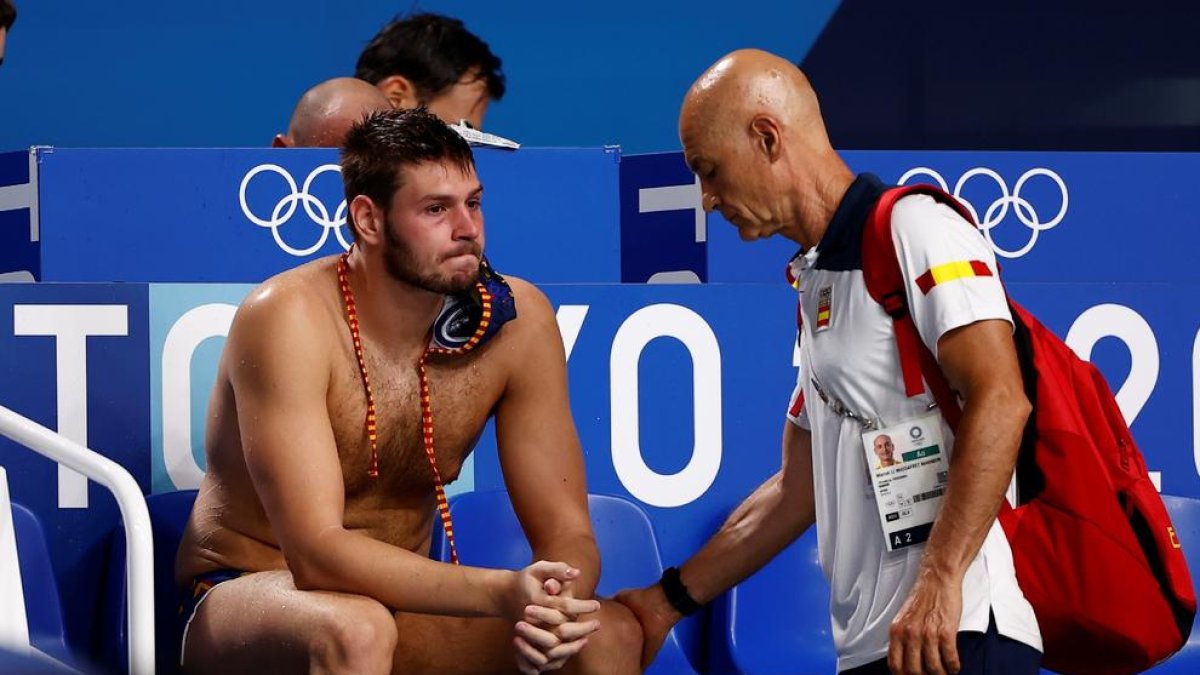 Decepción en la selección española tras quedarse sin bronce.