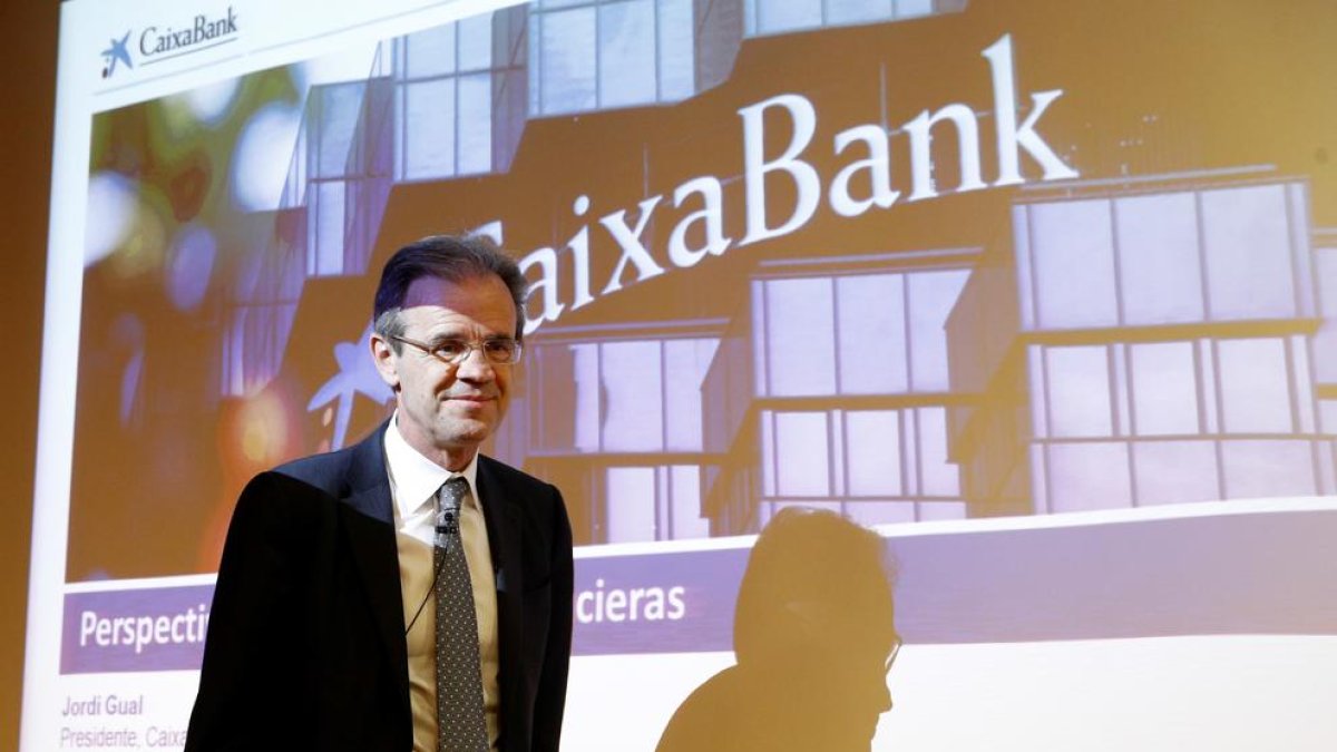 El president de CaixaBank, Jordi Jual
