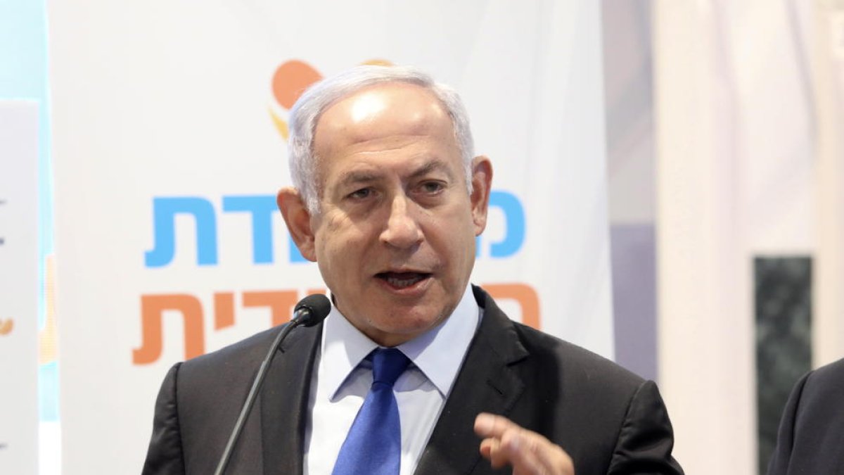 Benjamin Netanyahu.