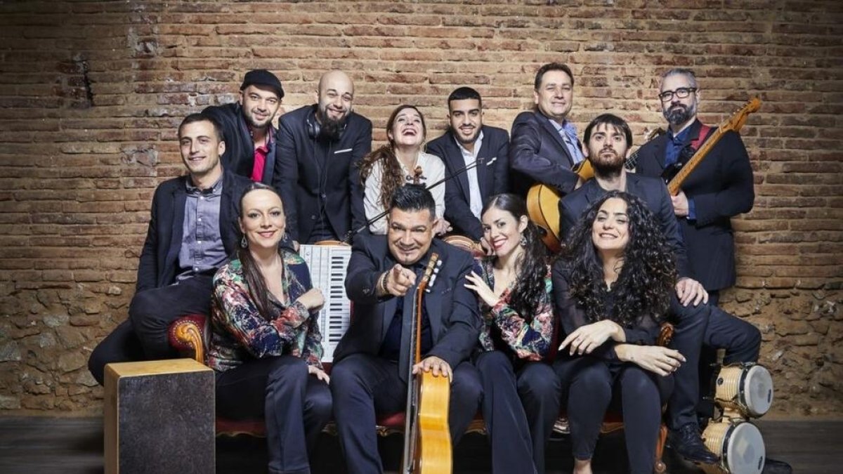 Sabor de Gràcia, un dels grups del festival Tradicionàrius.