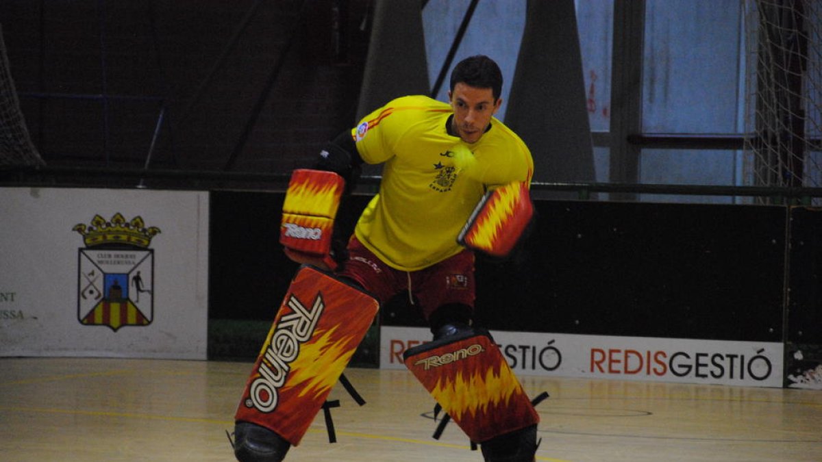 Martí Serra debuta en una convocatòria amb la selecció absoluta.