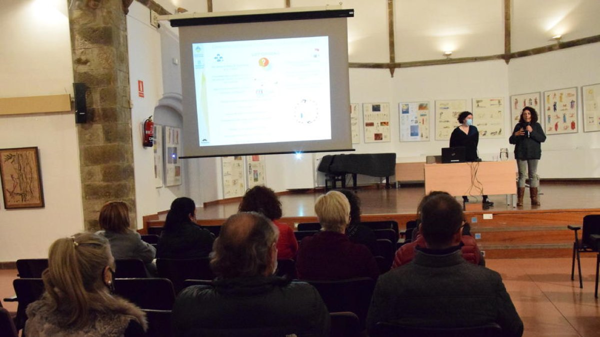 Presentación del plan de dinamización ayer en La Seu. 