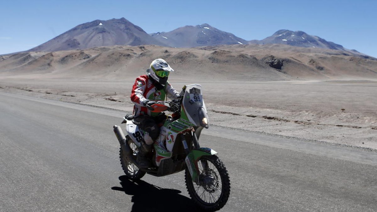 El pilot francès Pierre Cherpin, en una imatge d'arxiu.