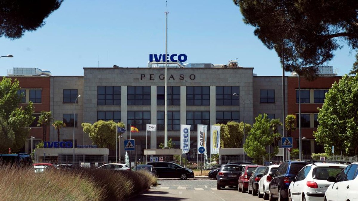 Vista de la empresa Iveco a San Fernando de Henares, a Madrid.