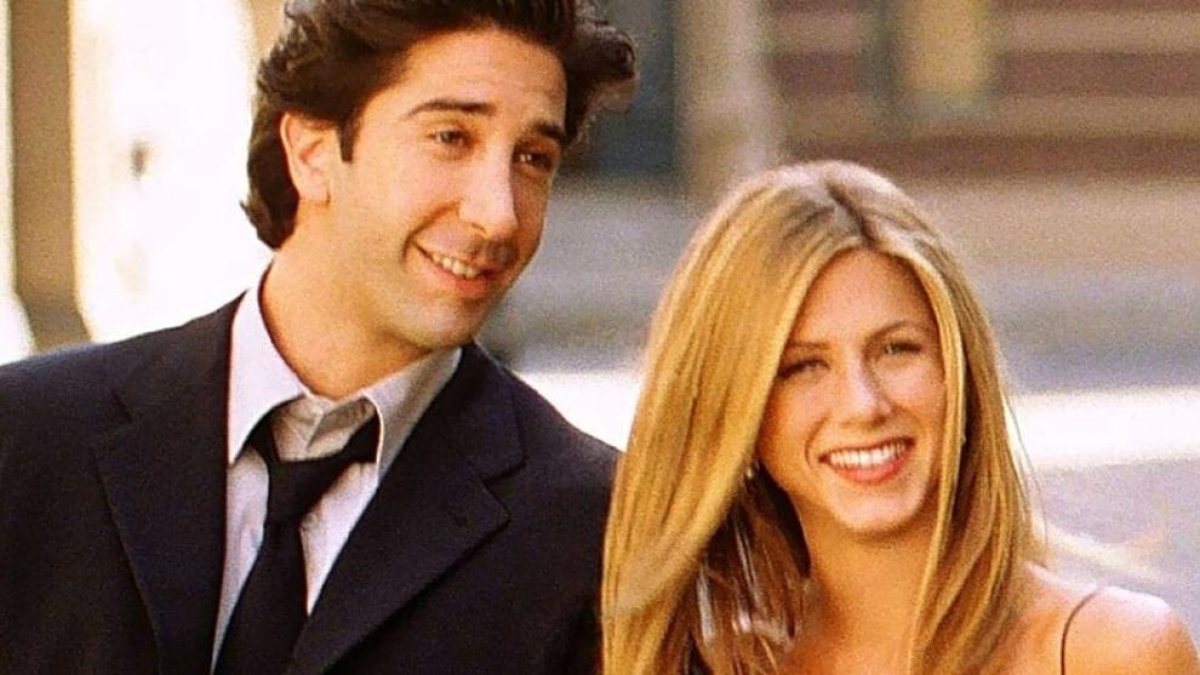 David Schwimmer i Jennifer Aniston.