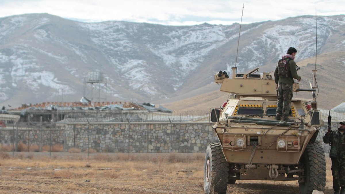 Imatge d’arxiu de tropes afganeses a la zona de Ghazni, al sud de l’Afganistan.