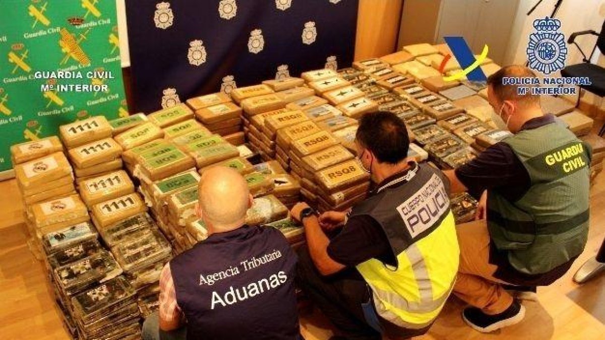 Incautada en València una tonelada de cocaína oculta en un contenedor