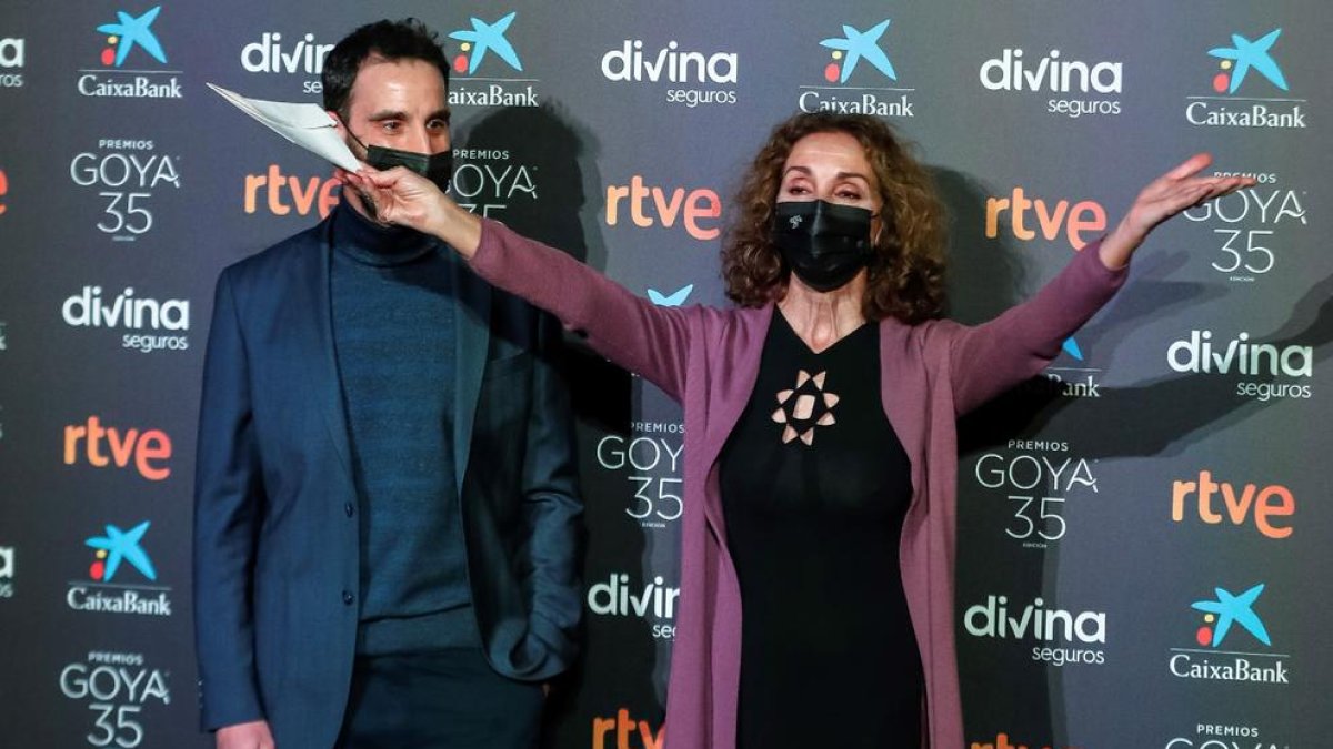 Dani Rovira y Ana Belén se encargaron ayer de desvelar las nominaciones de los Premios Goya.