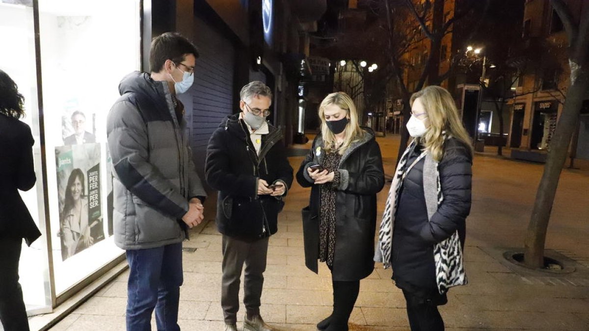 Ordeig seguint la nit electoral.