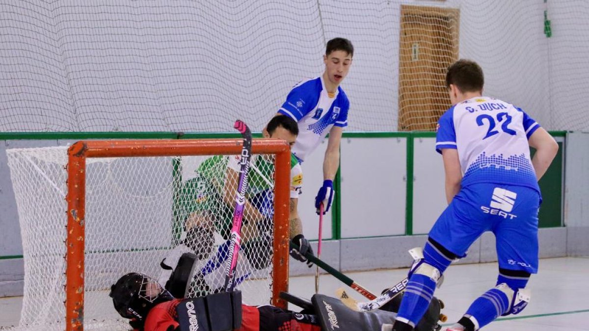 Sergi Folguera y Sergi Duch dieron un paso adelante como había pedido su entrenador.