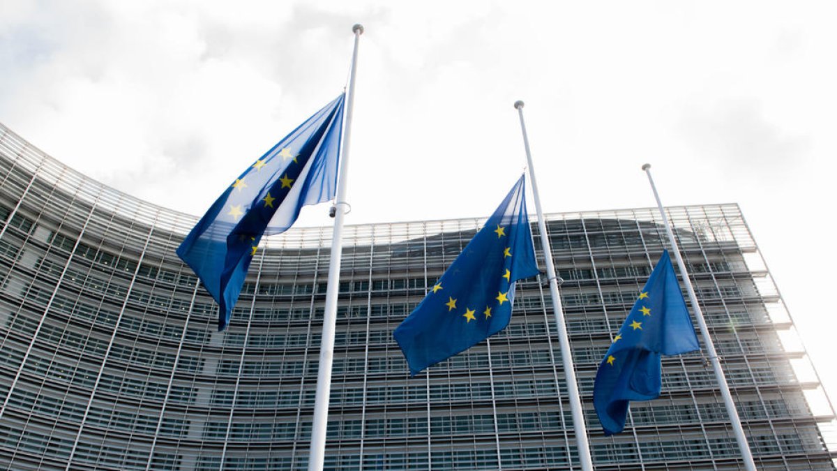 Imagen del edificio Berlaymont, una de las sedes de la Comisión Europea en Bruselas. 