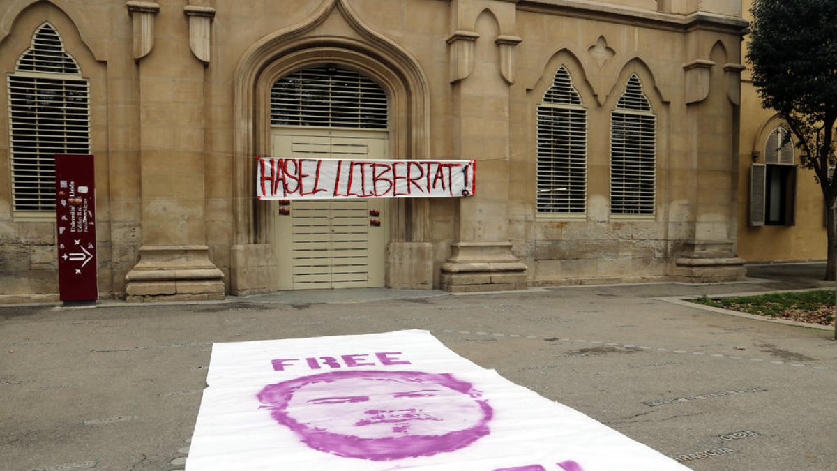 La Universitat de Lleida defensa la llibertat d'expressió, però demana Hasél garantir els drets de la comunitat universitària