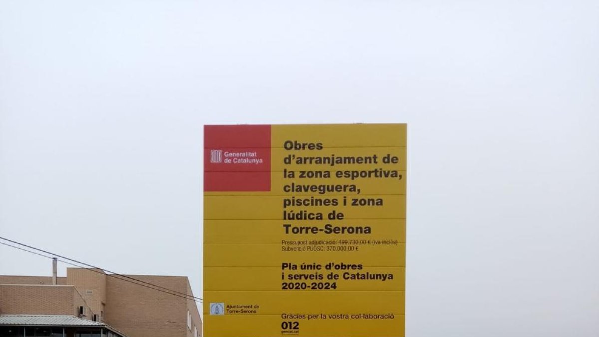 La zona donde se construirán las primeras piscinas del pueblo.