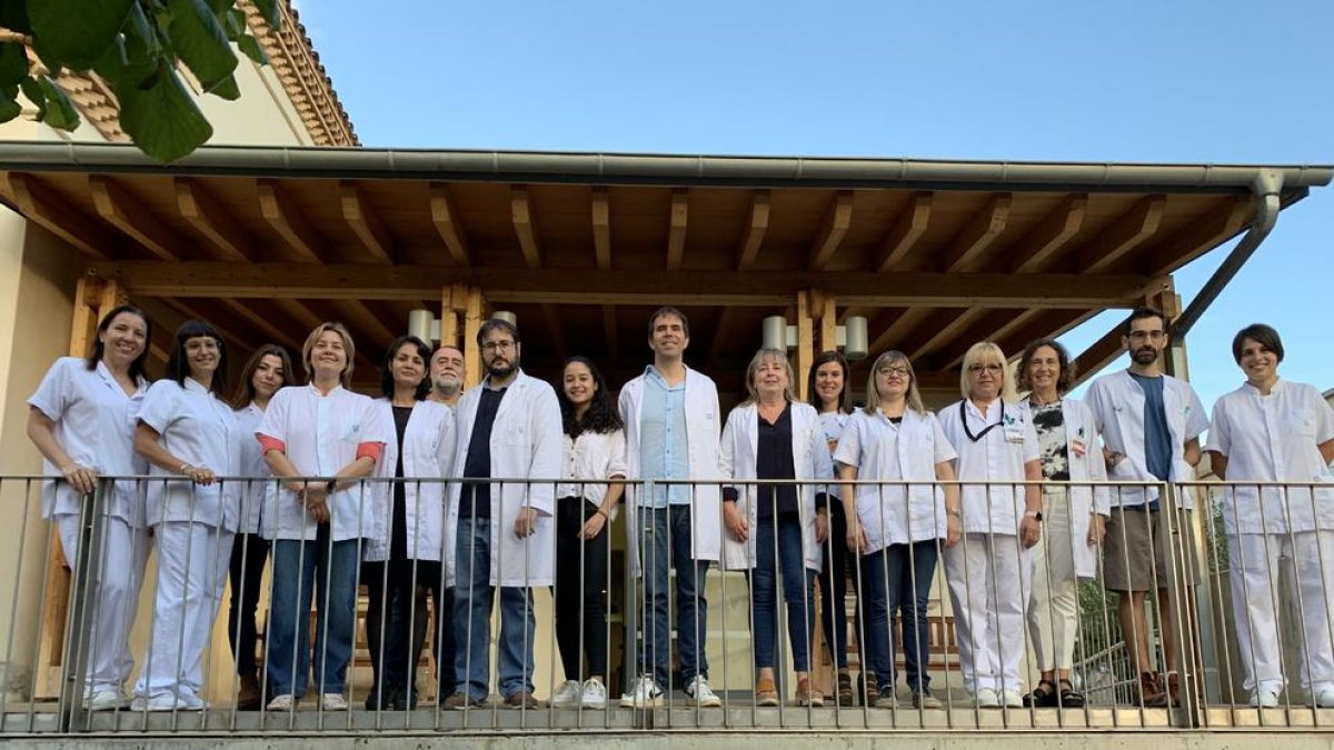 Els investigadors de la Unitat de Trastorns Cognitius de l'Hospital Universitari de Santa Maria de Lleida.