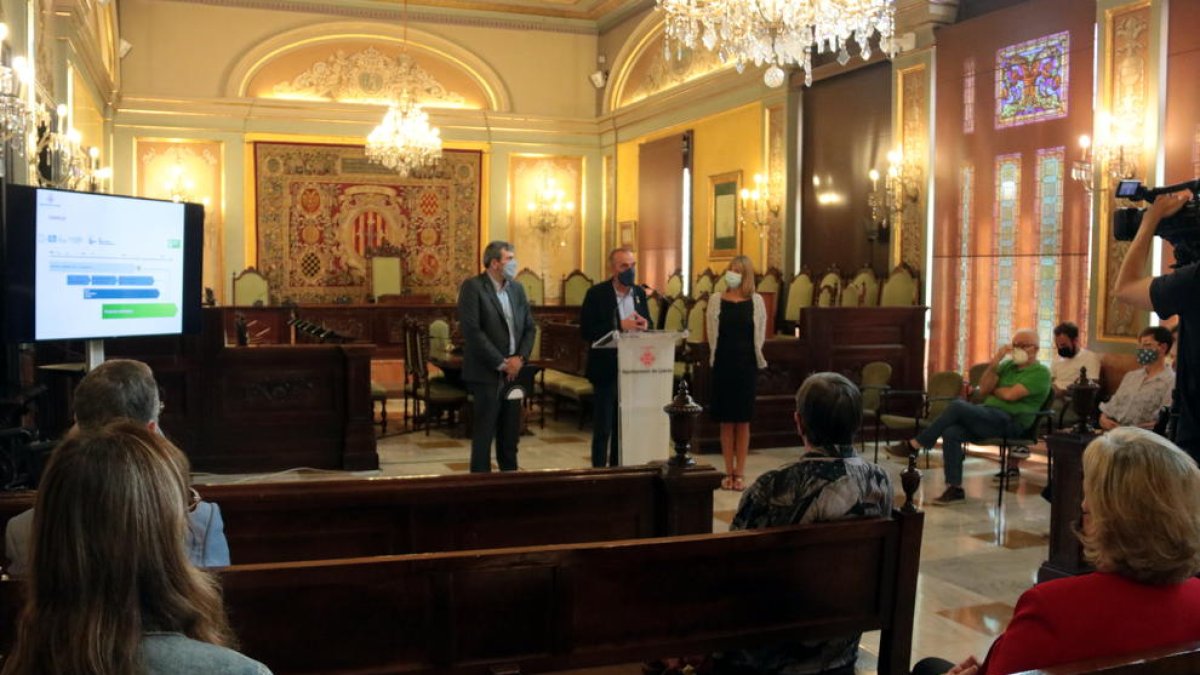 El Ayuntamiento de Lleida impulsa un plan de recuperación socioeconómica de la ciudad que prevé invertir 7 MEUR en tres años