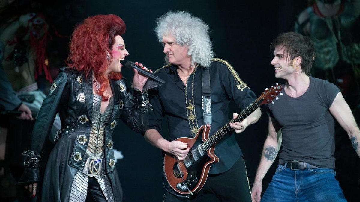 El guitarrista de Queen, Brian May.