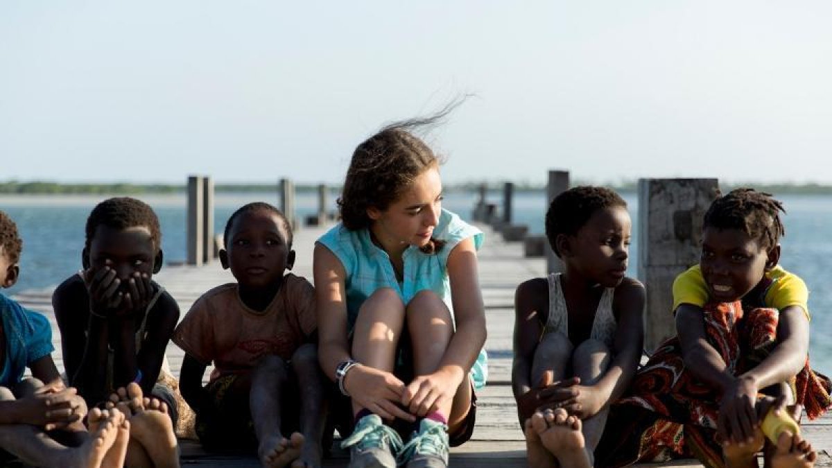 Marta és l’adolescent del documental ‘Una luz en la oscuridad’.