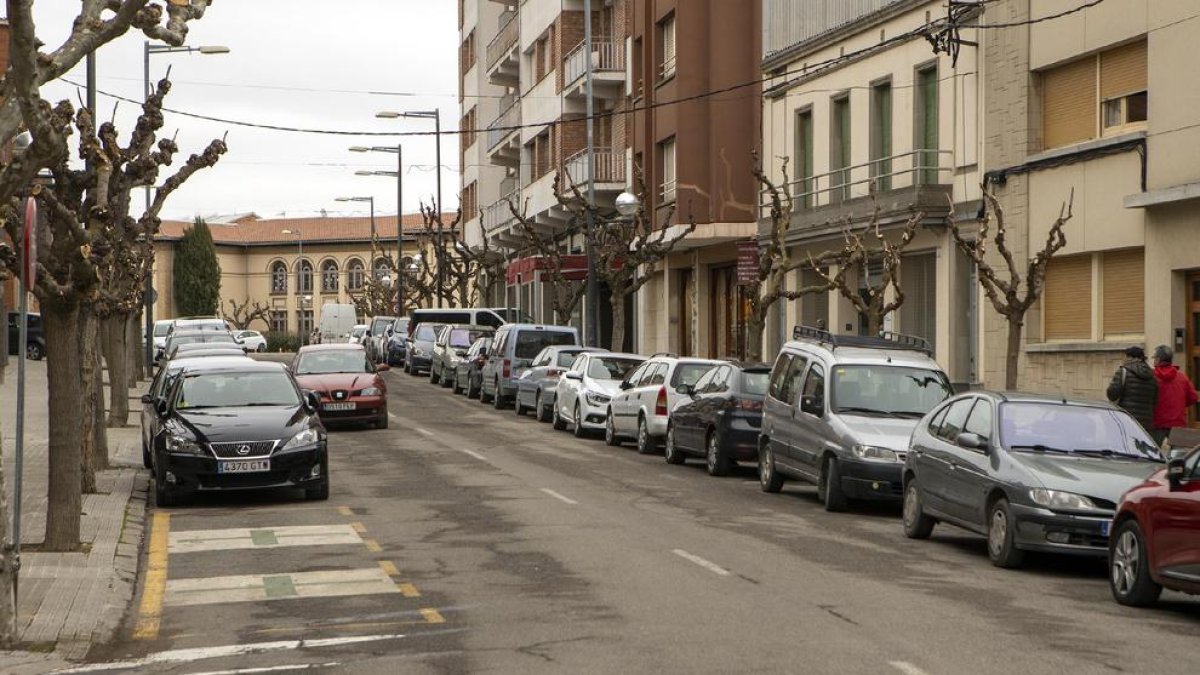 La rambla Lluís Sanpere s’afegirà a les zones blaves.