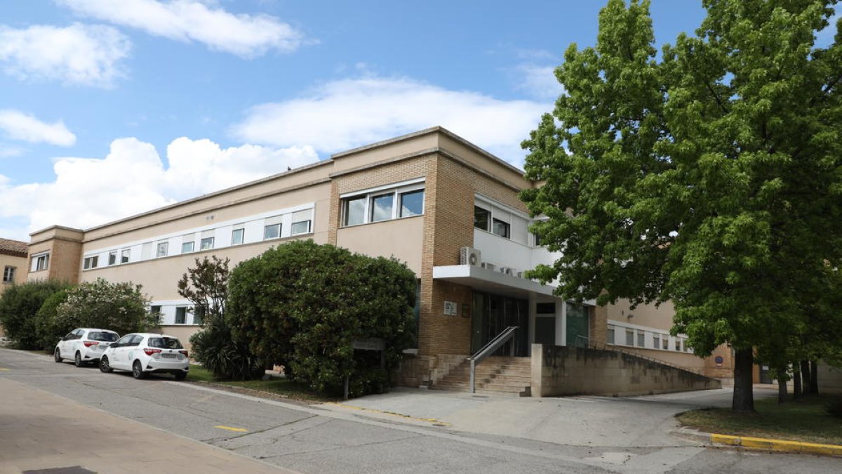 Imagen de uno de los edificios de salud mental del hospital Santa Maria.