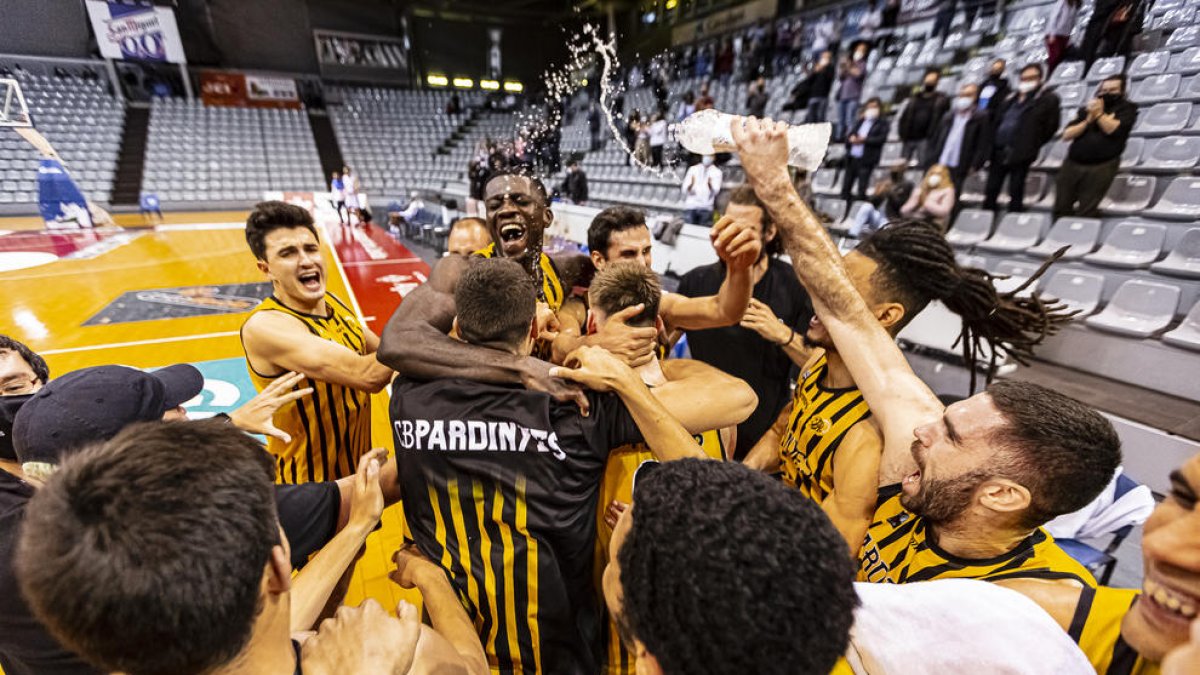 El primer equipo del CB Pardinyes ha firmado este año su mejor temporada en la LEB Plata.