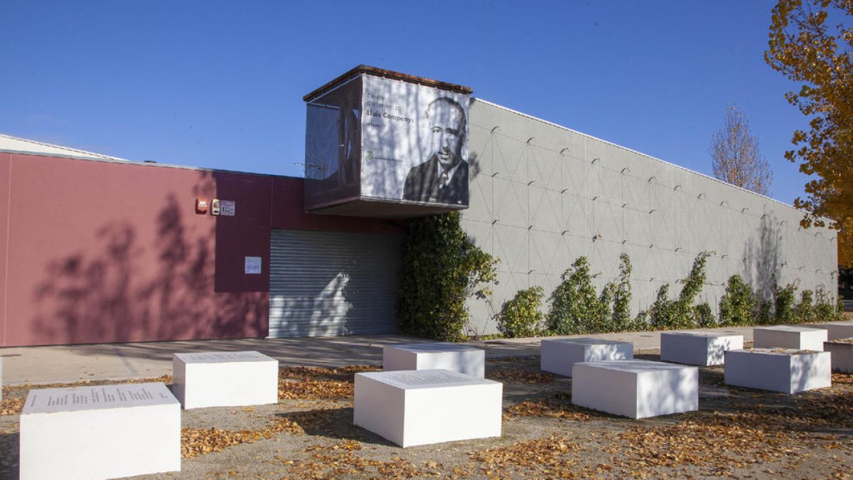 El centre dedicat a l’expresident de la Generalitat Lluís Companys al Tarròs.