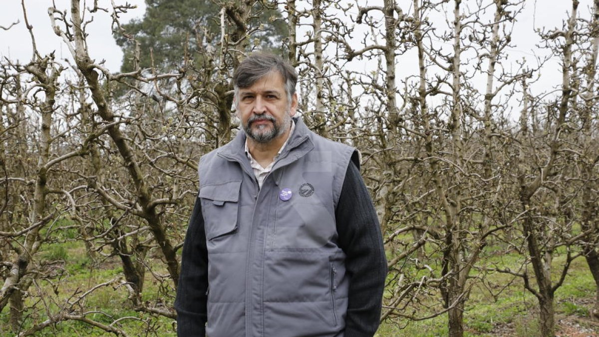 Joan Caball, coordinador nacional d'UP: «Defensem el pagès assentat al país»