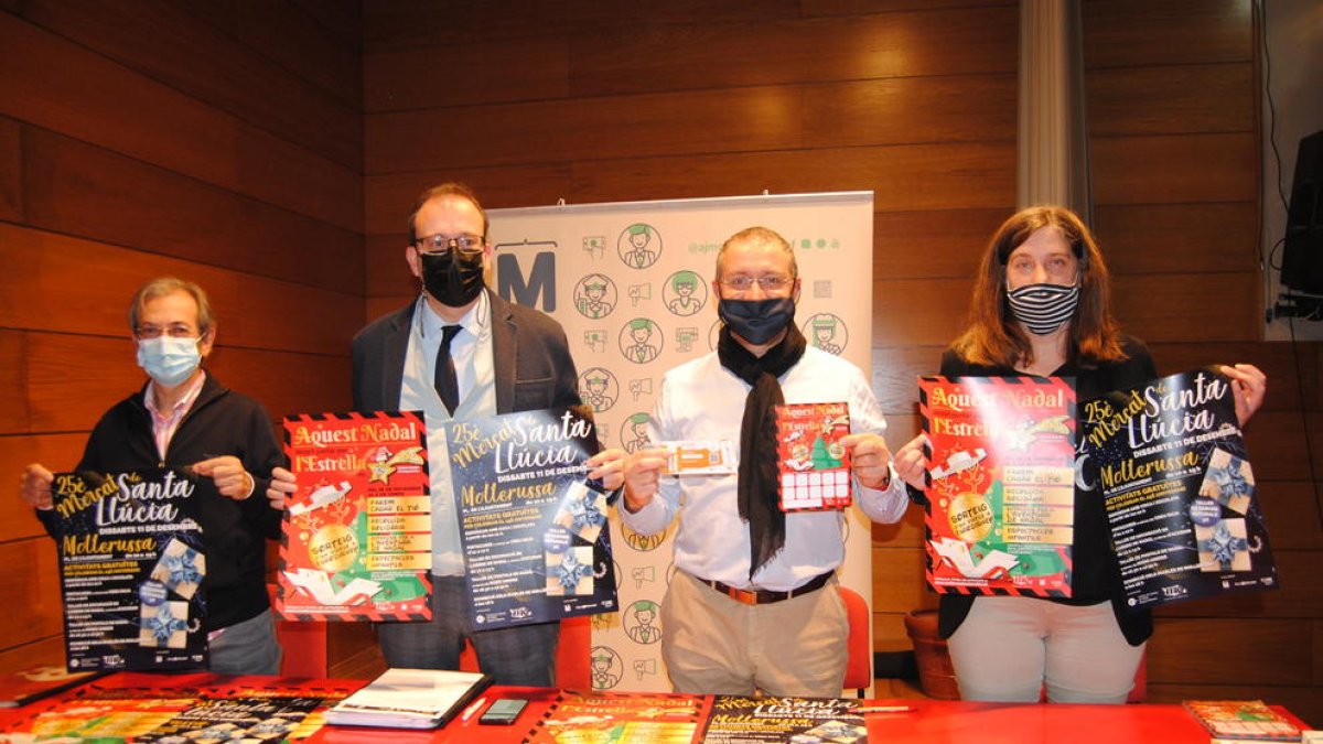 Presentación de la campaña de Navidad en la capital. 