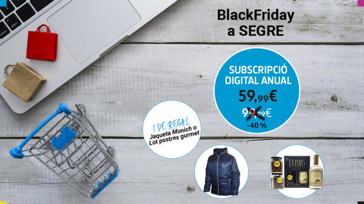 Hasta el 28 de noviembre, aprovecha el BLACK FRIDAY de SEGRE.