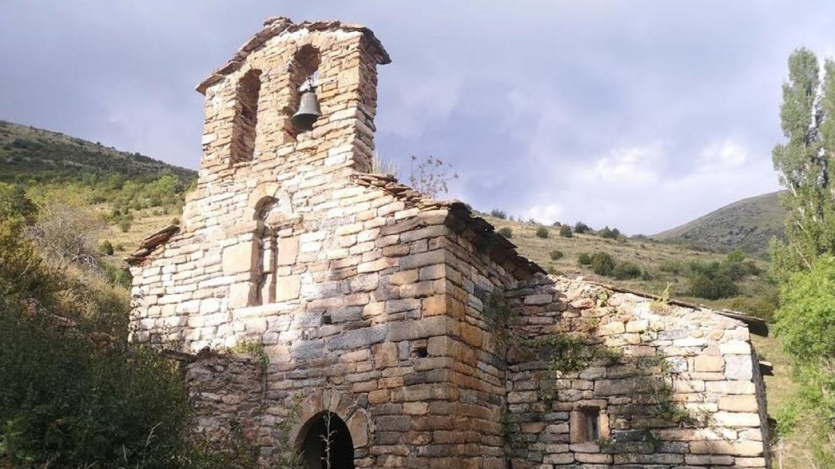 Església romànica d’Esperan, un nucli del Pont de Suert.