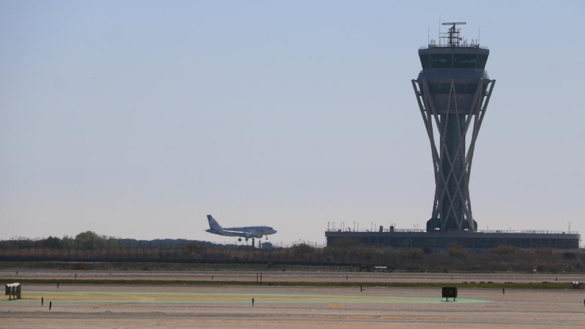 Imatge de l’aeroport de Barcelona-el Prat.