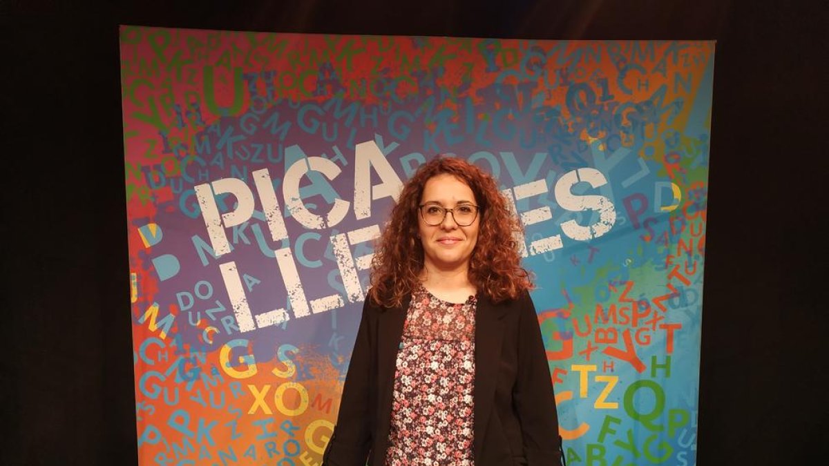 Laura Alcalde, conductora del Pica Lletres.