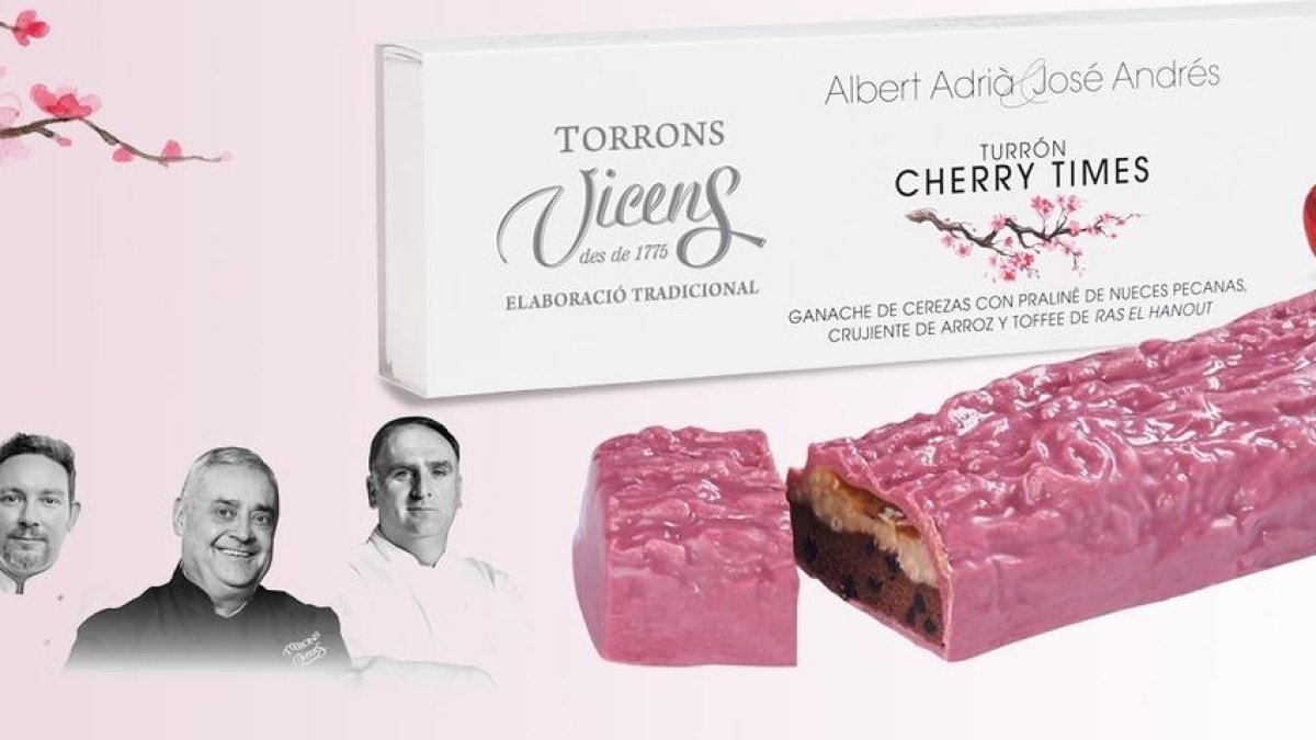 Albert Adrià y José Andrés crean a cuatro manos el turrón más gastronómico de Torrons Vicens