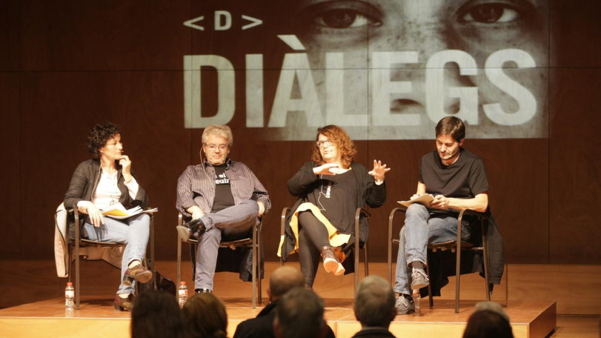 En el acto participaron el escritor Màrius Serra, Marisol López y el actor leridano Enric Blasi. 