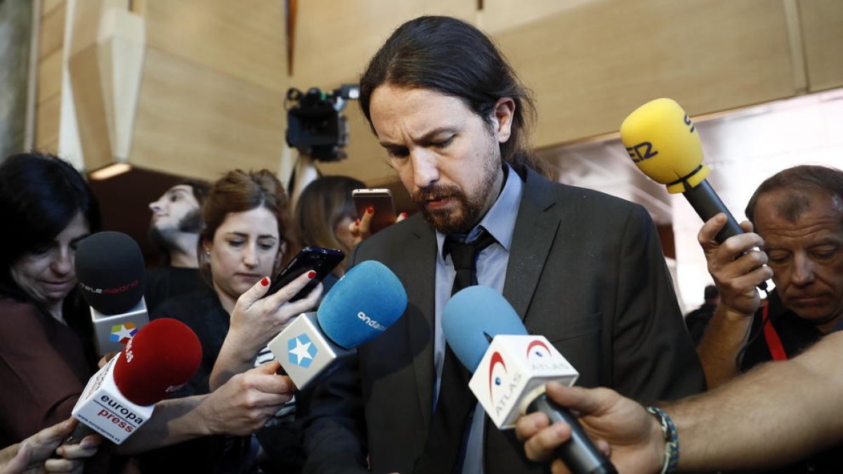 Iglesias afronta el repte de convèncer que és l’alternativa a Rajoy.