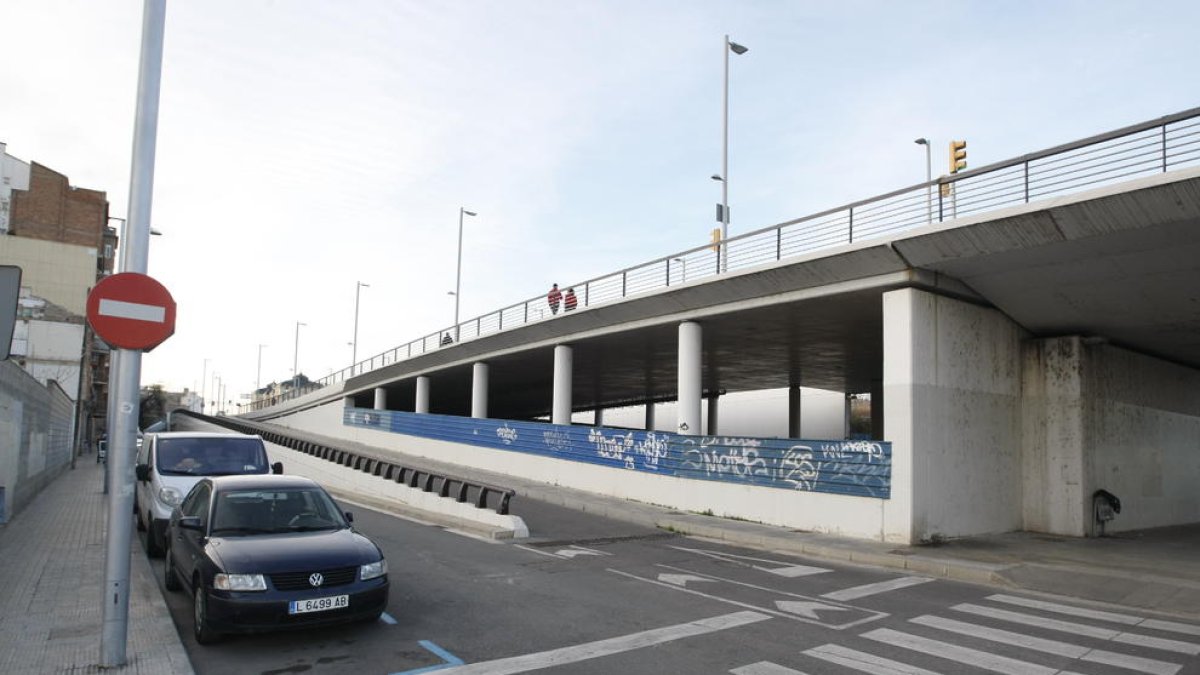 L’espai en el qual està prevista la nova estació d’autobusos.