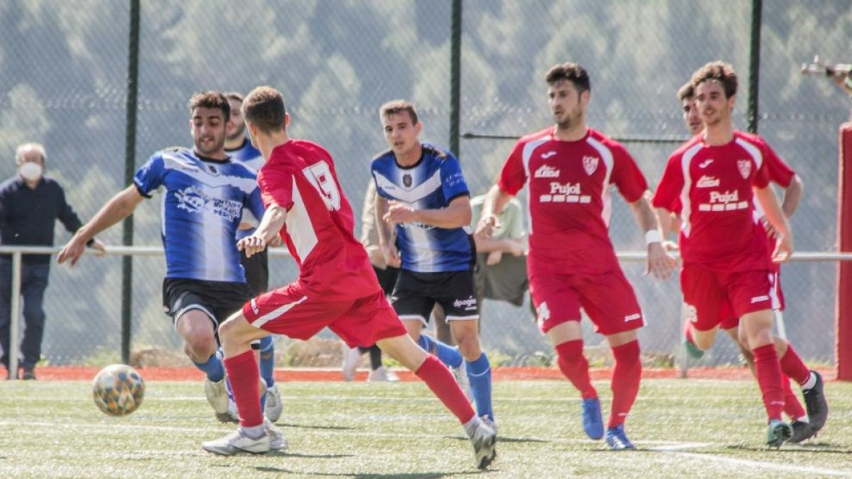 Solsona i Mollerussa van disputar un partit de poder a poder.