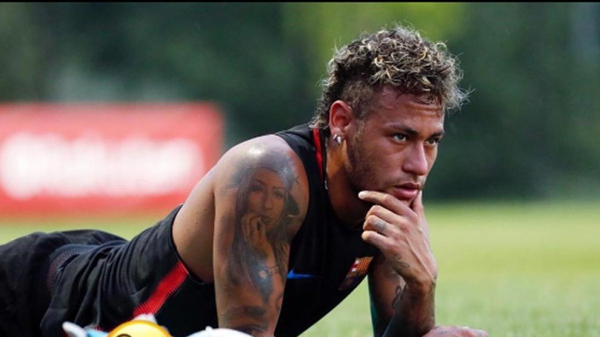 Esta foto que colgó Neymar en Instagram ha alimentado aún más la incertidumbre.
