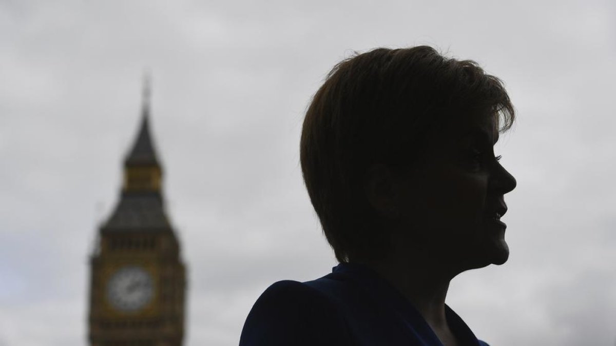 La ministra principal de Escocia, Nicola Sturgeon.