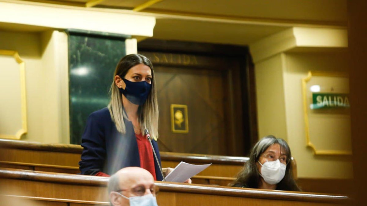 Míriam Nogueras, portavoz de JxCat en el Congreso.